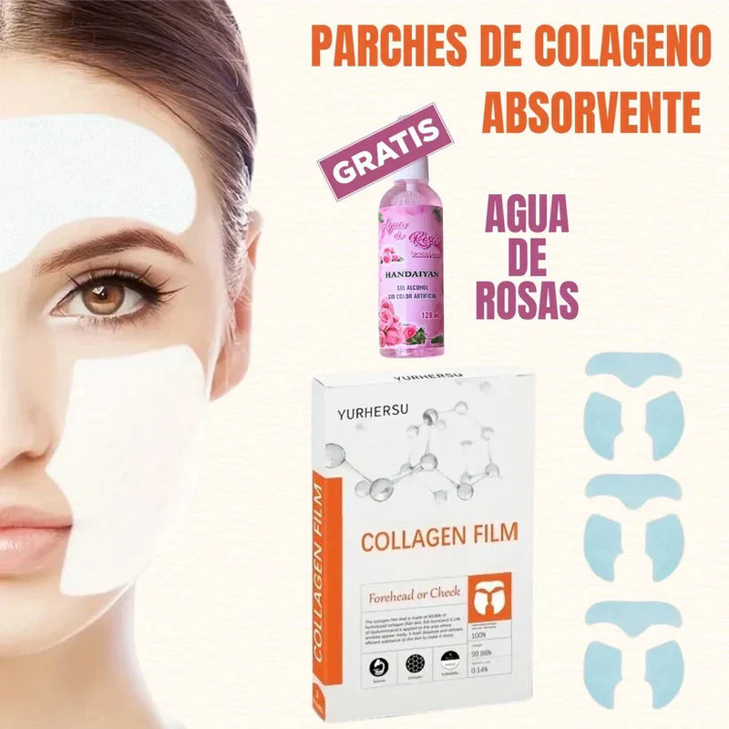 🌸 BEAUTY PATCH™ - PARCHES DE COLAGENO + AGUA DE ROSAS 🌸